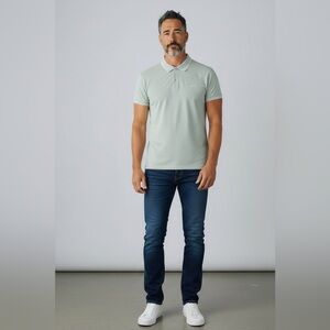 Linbergh Black edition light green Polo Shirt XXL (fits smaller)